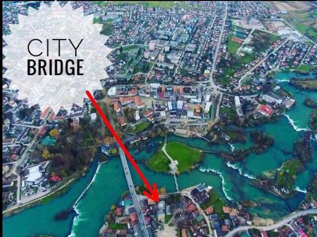 City Bridge Guest House Bihać Exterior foto